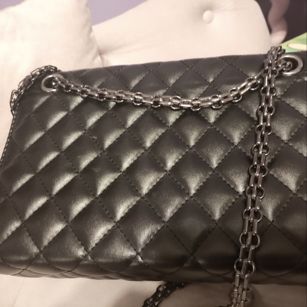 black purse